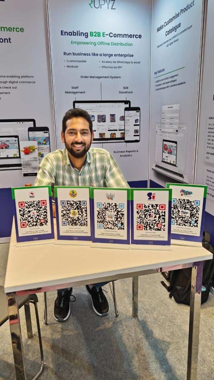 Exhibition Lead Management QR Generation